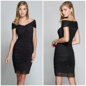 GUESS BY MARCIANO Gathered Dress SZ M